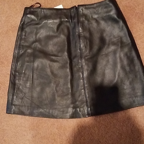 Rampage Leather Skirt New - Picture 2 of 2